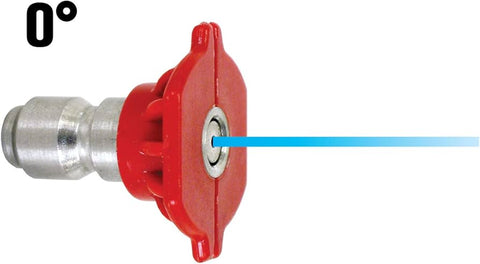 Pressure Washer Accessories - Quick Disconnect Spray Tip 0° Angle Pressure Washer Accessories - Quick Disconnect Spray Tip 0° Angle