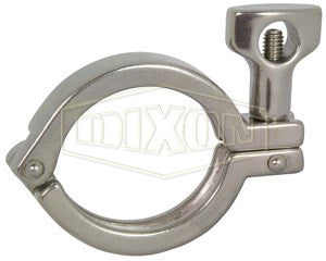Single Pin Heavy Duty Clamps - with Cross Hole Wing Nut