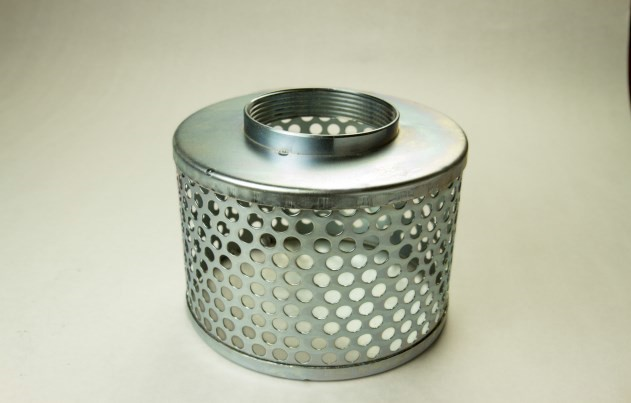 Suction Strainers - Galvanized Steel Round Hole Strainers