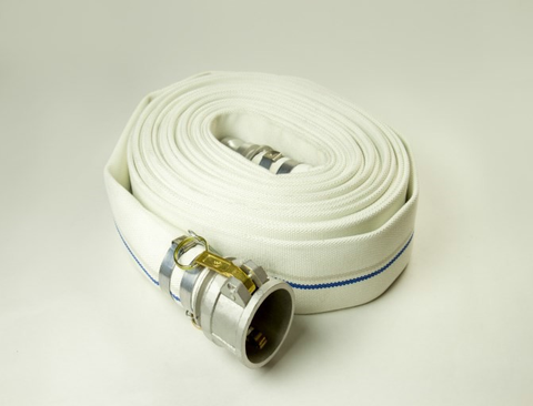 Single Jacket Mill Discharge Hose Assemblies with Male and Female Camlocks